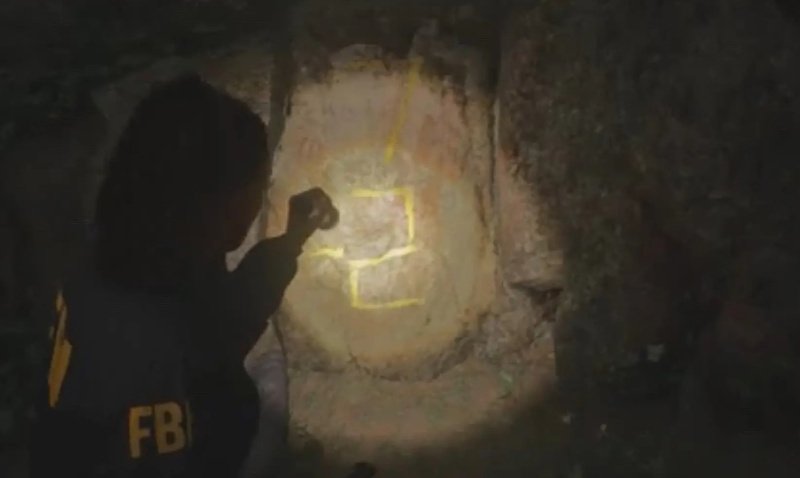 Alan Wake 2 камень камень дерево