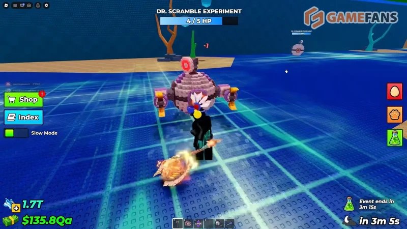 Хранилище украденного эксперимента в Укради яйцо в Roblox