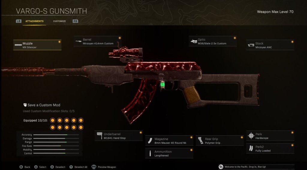 Call of Duty: Modern Warfare II кастомизация оружия