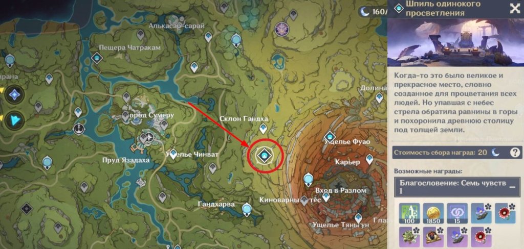 Genshin Impact все подземелья Сумеру
