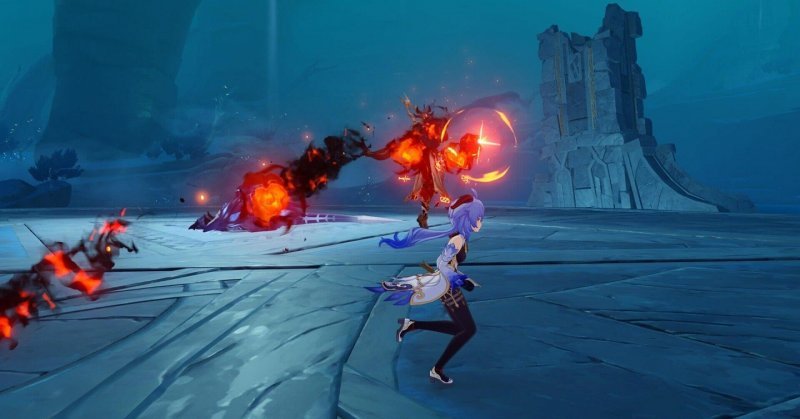 Genshin Impact пожирающее пламя бездны 2