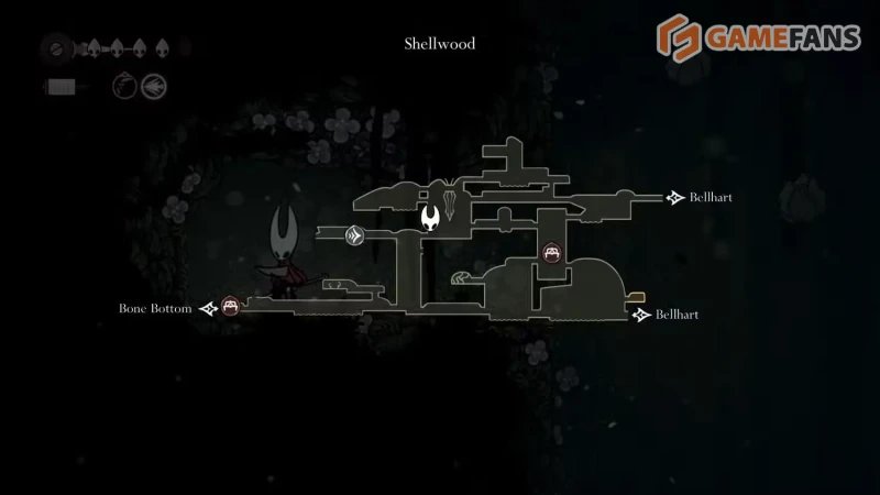 Ритуал с полипами Hollow Knight: Silksong