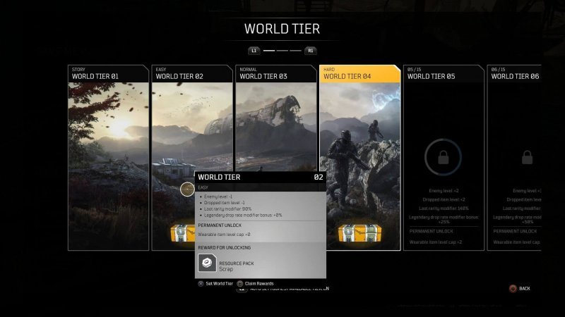 Outriders уровень мира 1