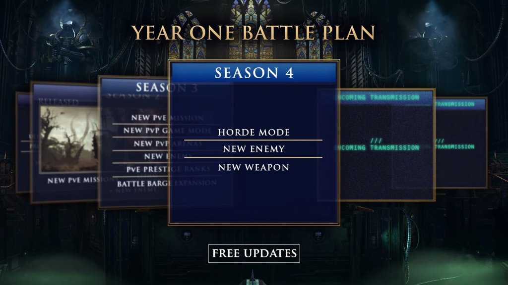 Space Marine 2 дорожная карта