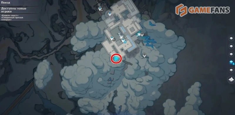 Картины в Доме Гесперид в Genshin Impact