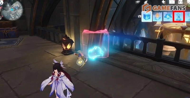 Скрытая комната на потолке в Genshin Impact: