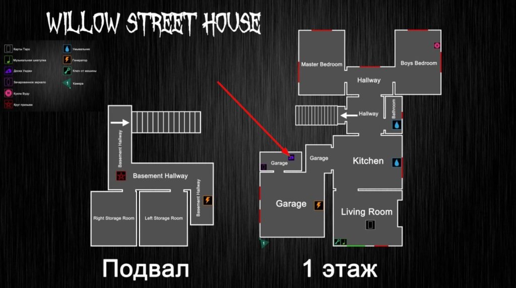 Phasmophobia доска уиджи