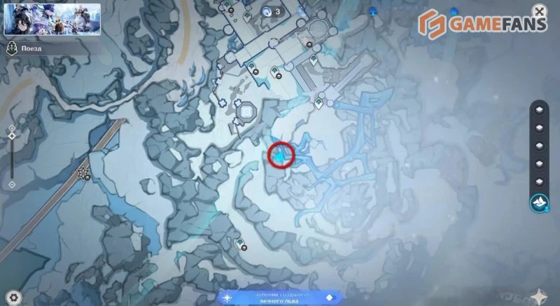 Все Криокулы на Морозном пике в Genshin Impact