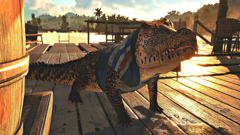 Far Cry 6 как получить аллигатора гуапо