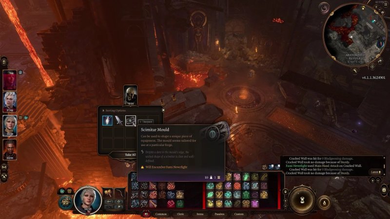 Baldur`s Gate 3 адамантитовая кузня