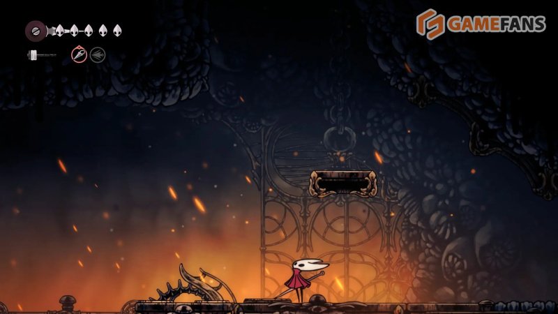 Жуткий тиран Череп в Hollow Knight: Silksong