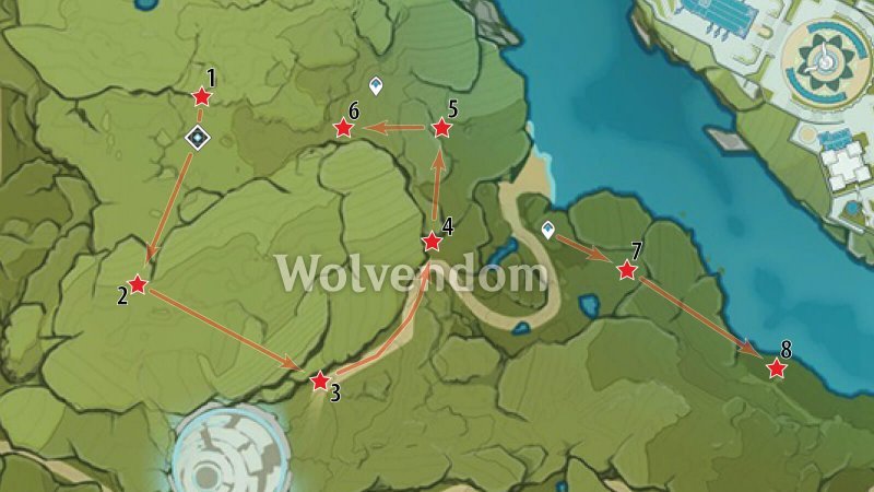 Обломки белого железа в Genshin Impact 64