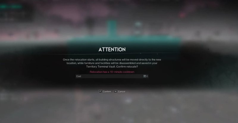 Once Human как переместить базу