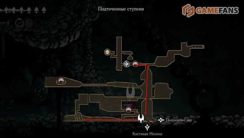 Hollow Knight: Silksong осколки маски