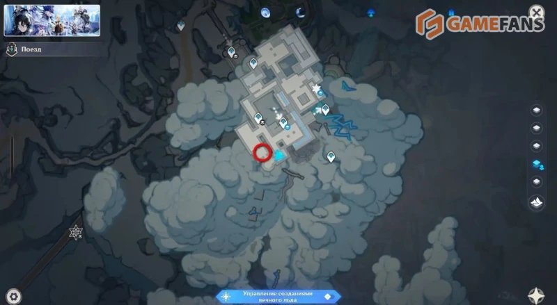 Все Криокулы на Морозном пике в Genshin Impact