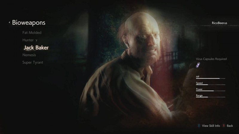 Resident Evil 8: Village Джек Бейкер