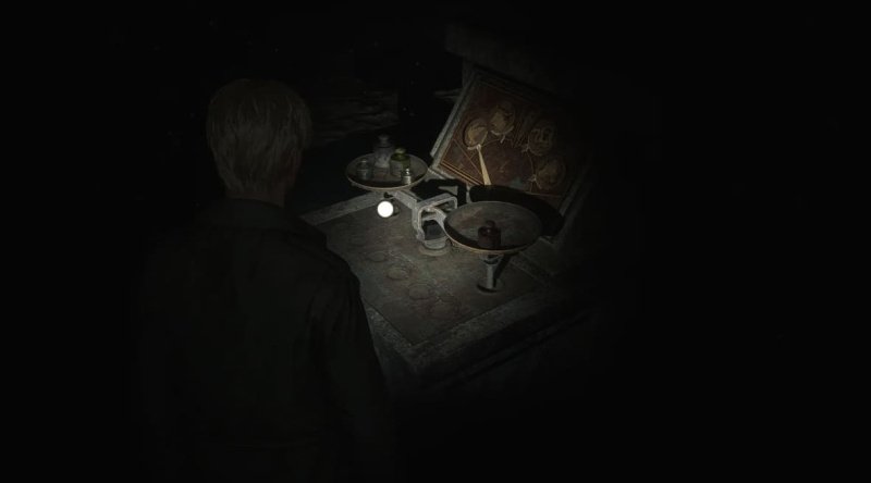 Silent Hill 2 загадка с весами