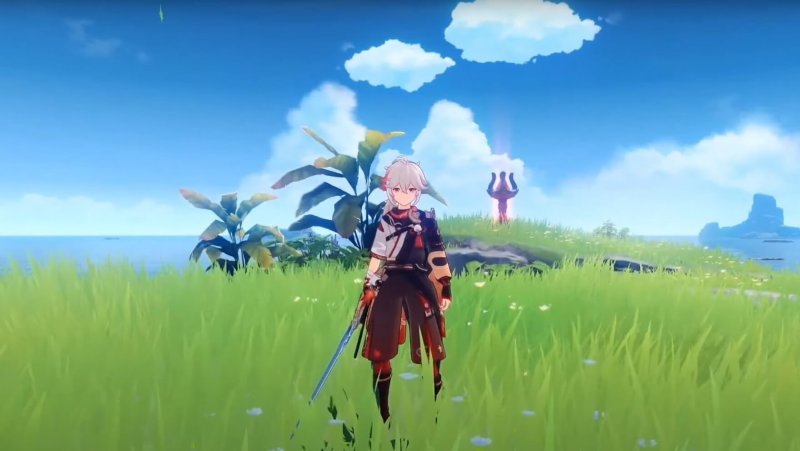 Genshin Impact гайд на кадзуху 1