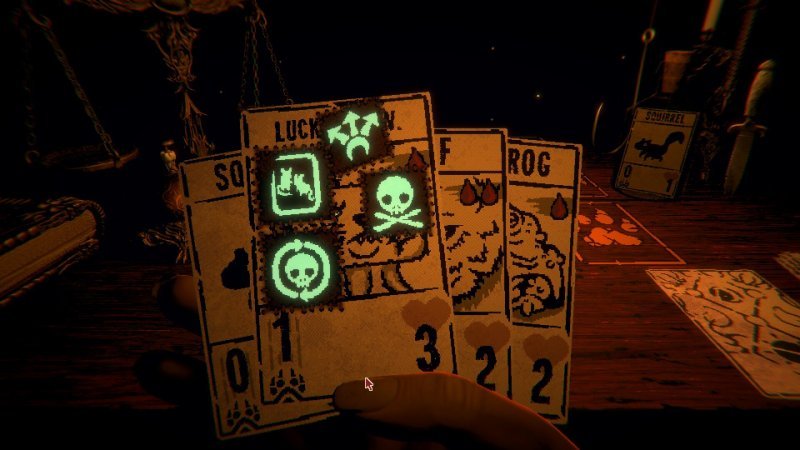 Inscryption знаки карт 1 акт