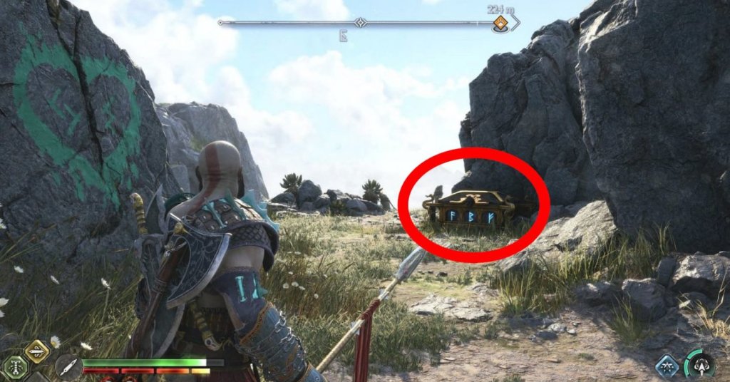 God Of War: Ragnarok сундуки Норн