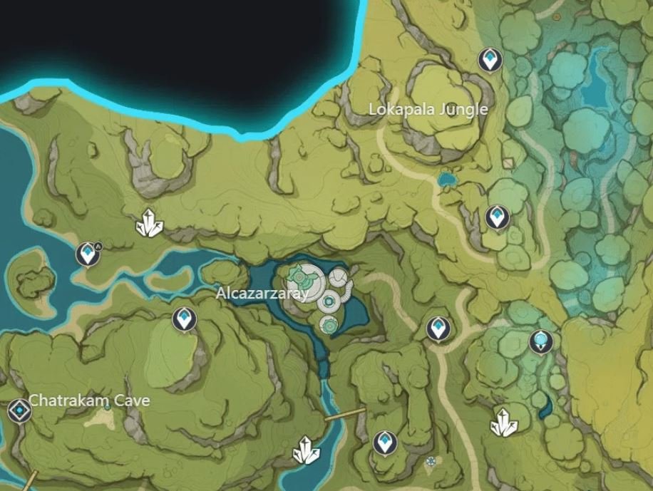 Genshin Impact магические кристаллические обломки