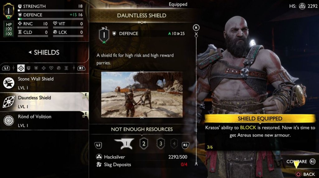 God of War: Ragnarok лучшие щиты