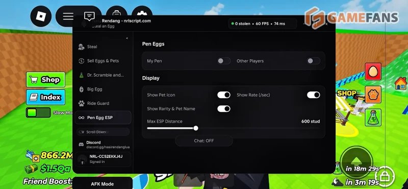 Скрипты для Укради яйцо Roblox 2026