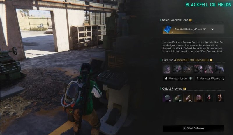 Once Human разрешение на добычу из Блэкфелла