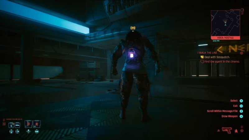 Cyberpunk 2077 распознавание образов 3