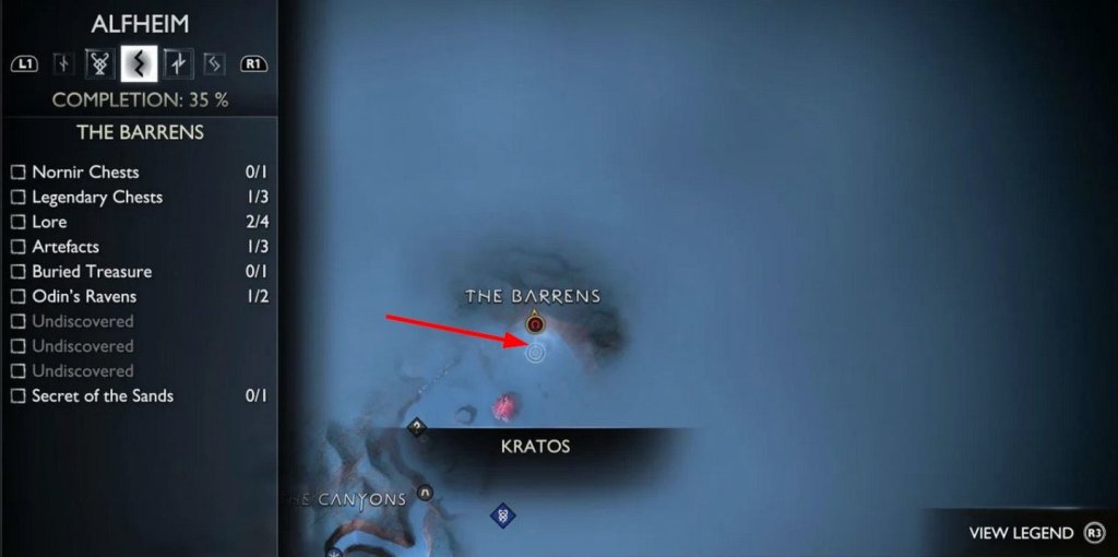 God Of War: Ragnarok сундуки Норн