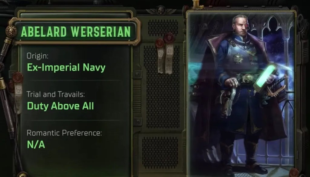 Warhammer 40,000: Rogue Trader все спутники и компаньоны