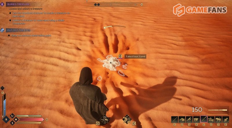 Dune: Awakening тонкий песок