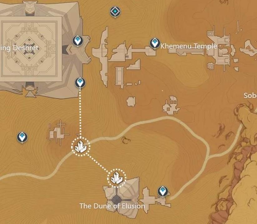 Genshin Impact магические кристаллические обломки