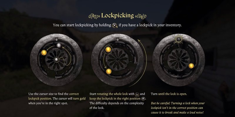 Kingdom Come: Deliverance 2 как взломать замок