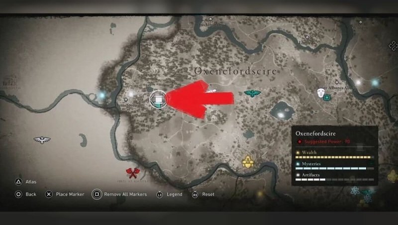Assassin's Creed Valhalla карты сокровищ 9