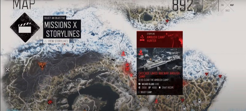 Days Gone засадные лагеря 13