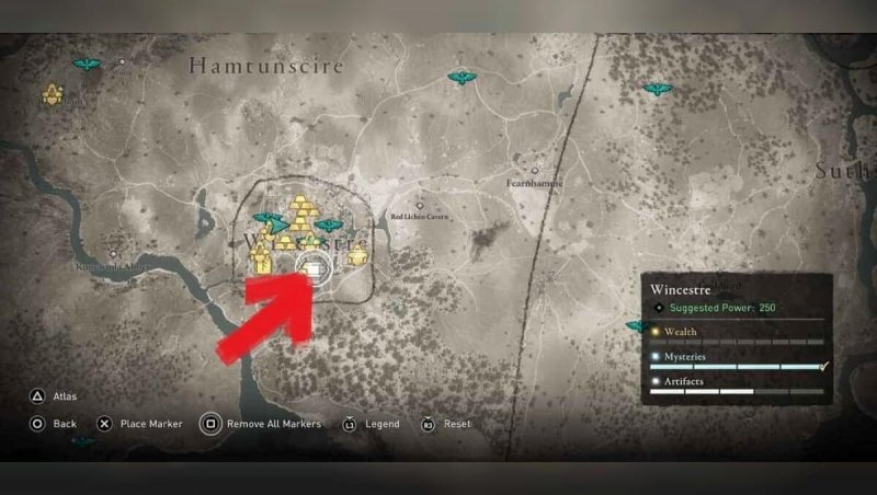 Assassin's Creed Valhalla карты сокровищ 31