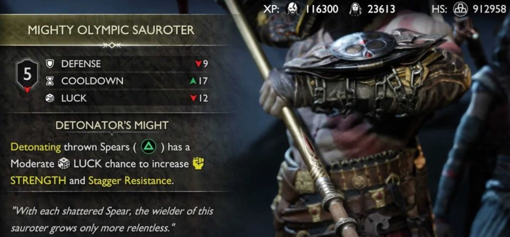 God of War: Ragnarok лучшие рукоятки для копья