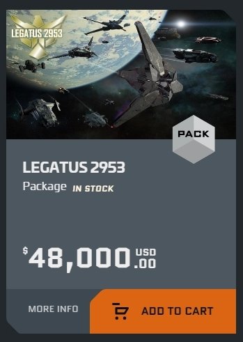 Star Citizen Legatus набор