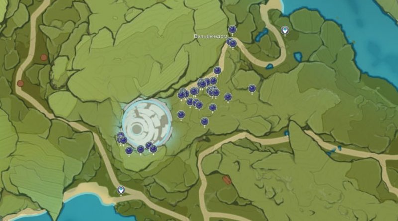 Genshin Impact где найти волчий крюк 2