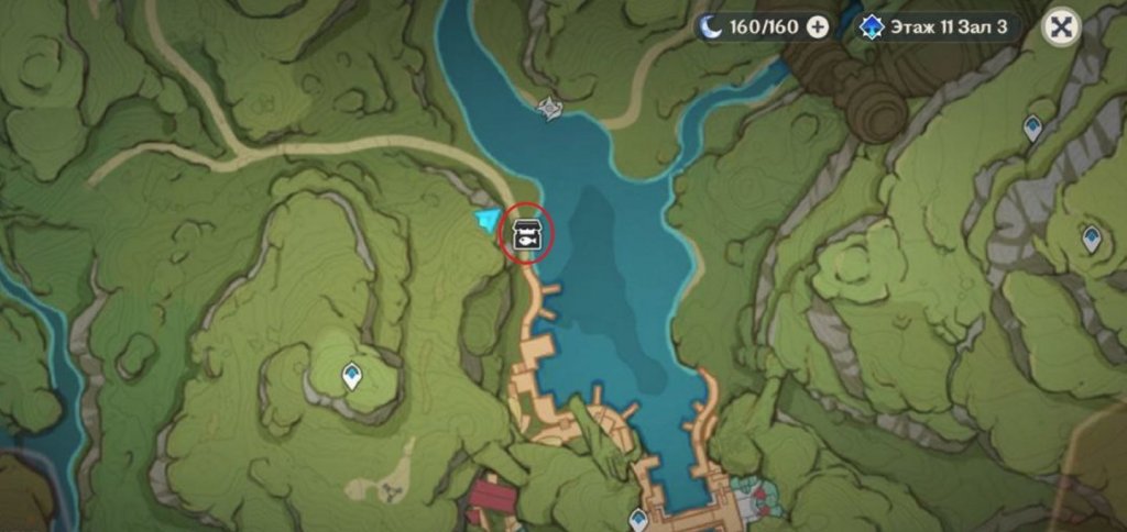 Genshin Impact рыбалка в Сумеру