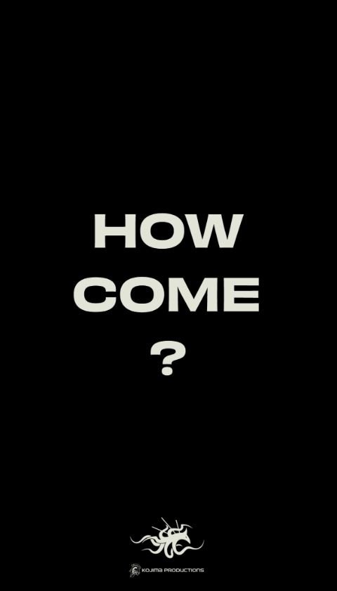 Хидео Кодзима новая игра