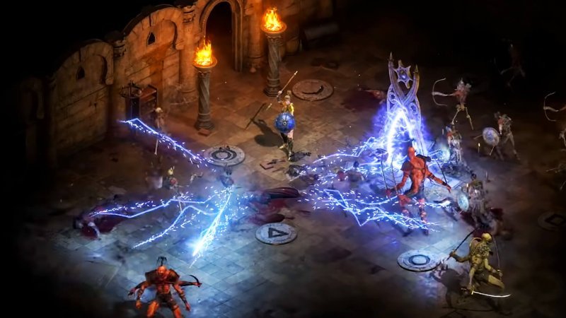 Diablo 2: Resurrected билды на копейщицу