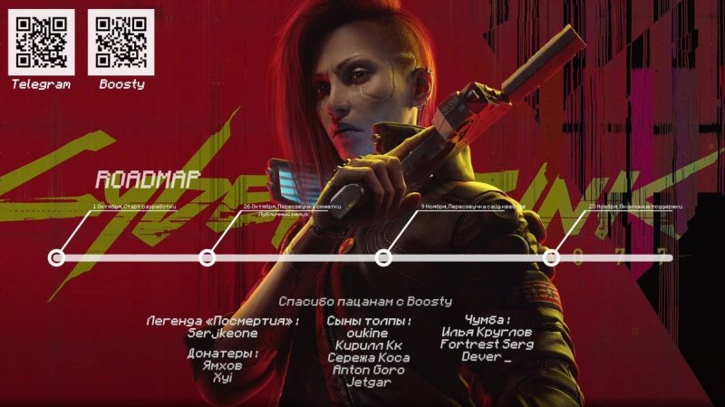 Cyberpunk 2077: Phantom Liberty русская озвучка