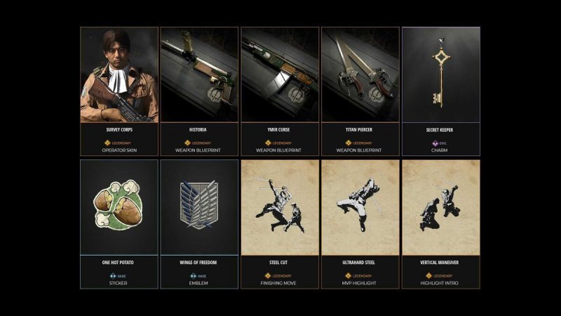 Call of Duty: Vanguard атака титанов скины