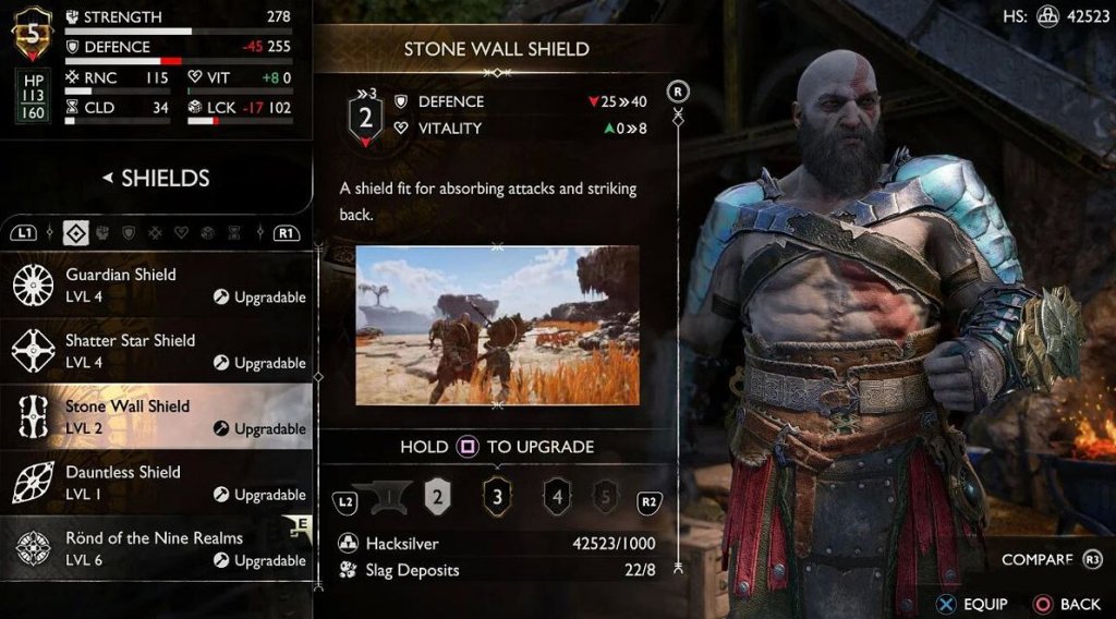 God of War: Ragnarok лучшие щиты