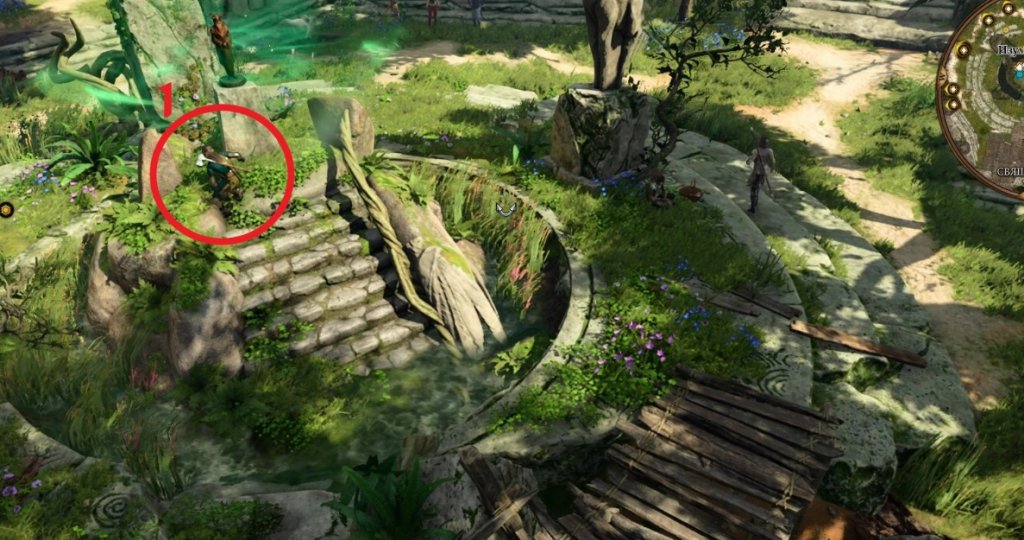 Baldur`s Gate 3 Идол Сильвануса