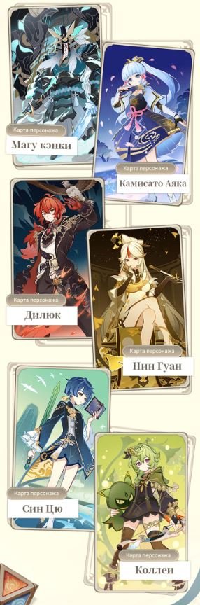 Genshin Impact 3.3 карты