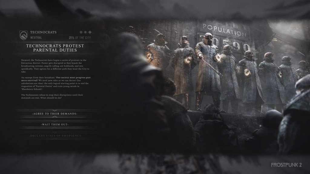 Frostpunk 2 превью и скриншоты