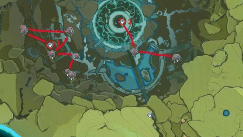 Genshin Impact ветряная астра 8